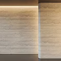 Natural Marble Texture Architectural Components With Smooth Surface Design Elements