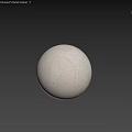 Beige Textured Wall Components With Round Object On Wooden Table