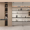 Modern Bookshelf 3d model