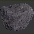 Natural Rough Wood Stone Material Piece With Textured Surface For Decorative Projects