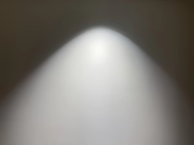 Downlights and Spotlights Producing Focused White Light Beam on Interior Wall 3d model