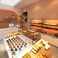 Dessert Shop Cake Shop Baking Shop Dessert Private Shop Bakery 3d model