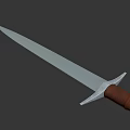 Medieval Dagger 3d model