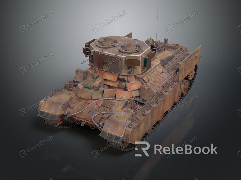 Modern Tanks Military Vehicles model