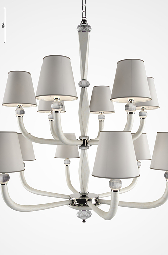 American chandelier 3d model