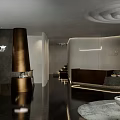 Modern Beauty Salon Interior Design With Reception Counter And Luxury Decorative Elements