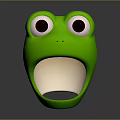 Frog Poison Frog Game Frog Reptile Cold Blooded Animal Reptile 3d model