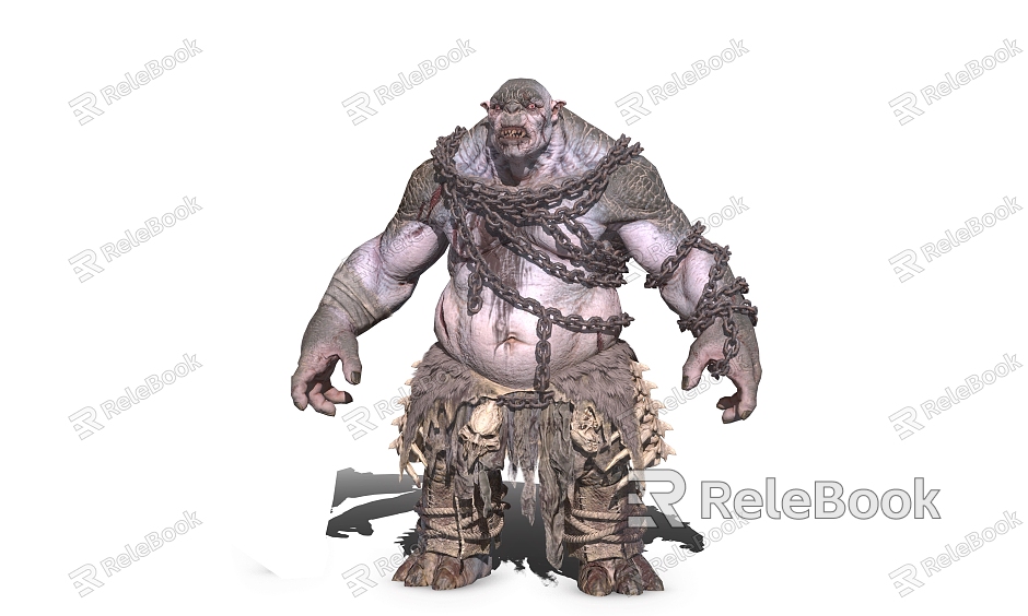 Modern Orc Monster Mutant Creature Monster Warrior Game Character Movie Character model