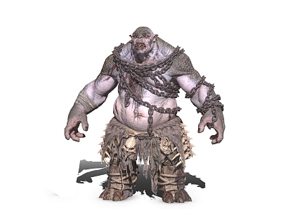 Modern Orc Monster Mutant Creature Monster Warrior Game Character Movie Character model