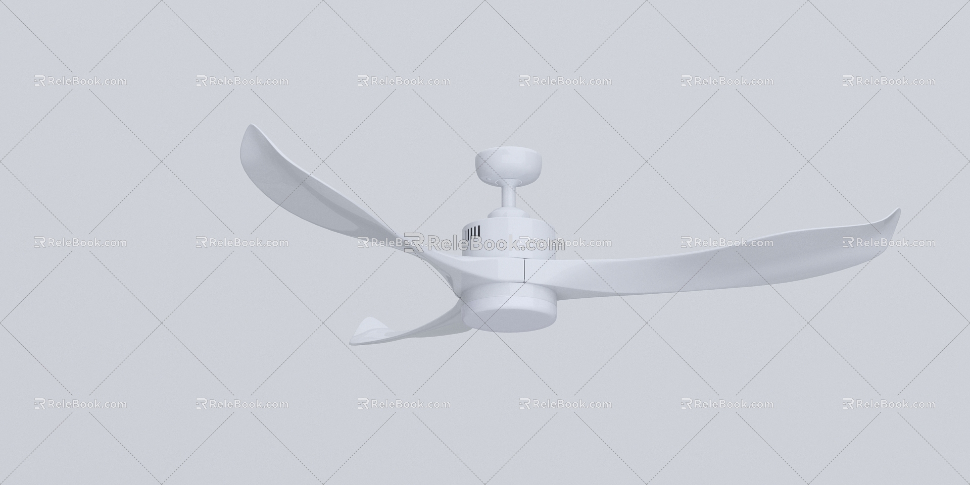 Modern ceiling fan modern ceiling fan 3d model