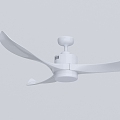 Modern ceiling fan modern ceiling fan 3d model