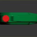 Castrol Green Oil Container with Red Cap for Daily Household Supplies