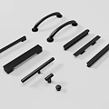 Handle hand door handle drawer handle 3d model