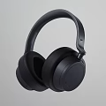 Black Over Ear Headphones With Sleek Modern Design And High Quality Audio Performance
