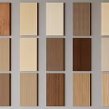 Variety Of Wooden Wall Panels With Diverse Finishes And Textures