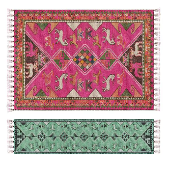 American Square Carpet 3d model