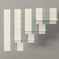 Roman Curtain 3d model