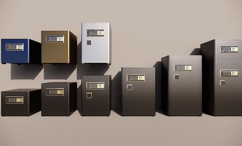 Modern Safe 3d model