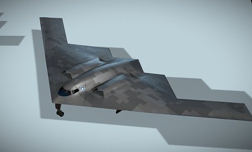 Stealth Ghost Bomber 3d model