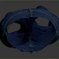 Blue Straight Leg Jeans For Women Casual Wear Comfortable Fit Denim Pants