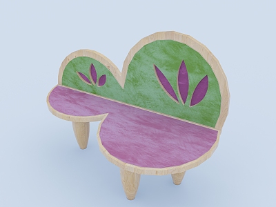 Modern Children's Butterfly Chair model