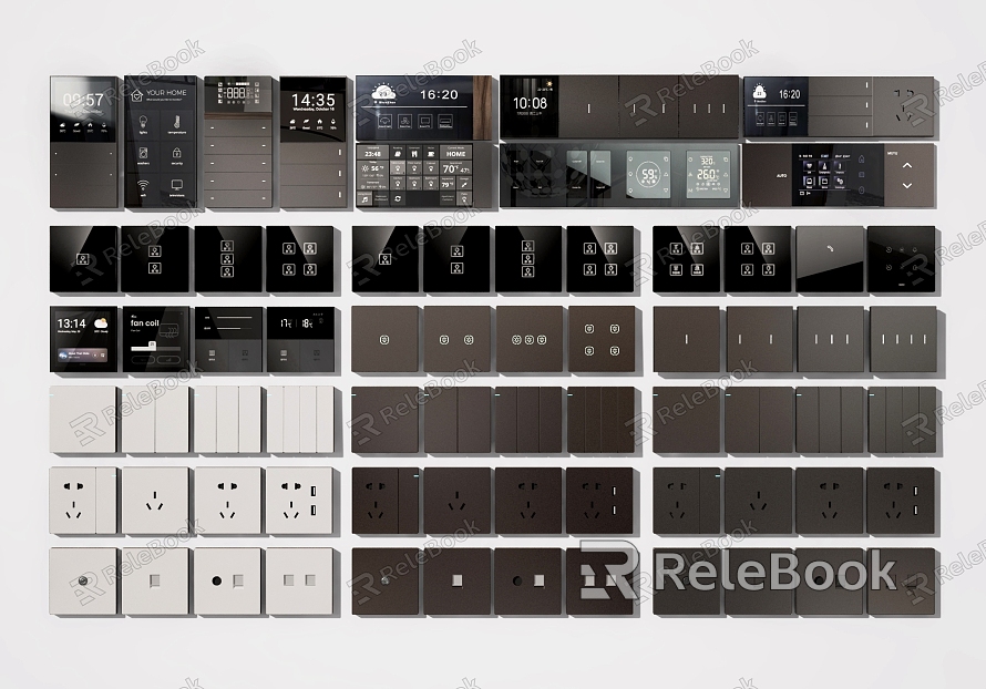 Modern Switch Smart Switch Socket Panel model