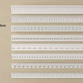 Gypsum Cornice Various Decorative Patterns and Styles for Interior Design