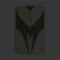 Modern Shield Sci-Fi Shield Sci-Fi Shield 3d model