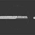 Modern Keyboard Wireless Mouse Keyboard Mouse suit 3d model