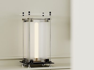 Table Lamp Modern Table Lamps Optical Axis Table Lamp 3d model