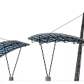 Modern Gate 3d model