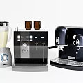 Modern coffee machine Soymilk machine Wall-breaking machine Semi-automatic coffee machine 3d model