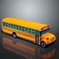 Bus School Bus Van Box Bus Bus Tourist Bus Coach 3d model