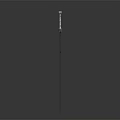 Shiny Metal Sword With Sharp Blade And Decorative Hilt On Dark Gray Background