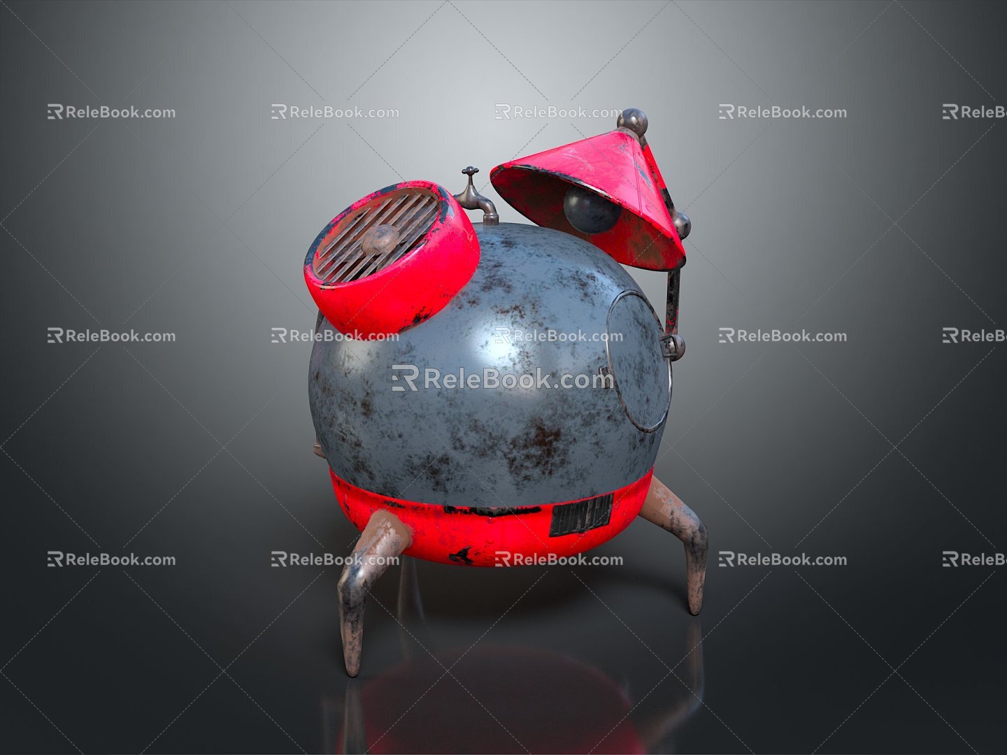 Mech tank mech insect mech spider crab machine crab mechanical crab mech crab 3d model