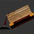 Books Books Ancient Books Classical Books Ancient Books Literature Materials Books Materials Learning Supplies Pen 3d model