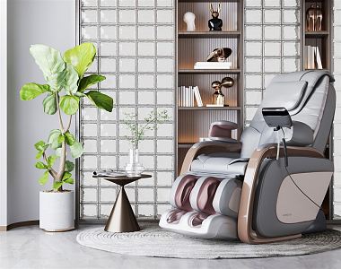 Modern massage chair 3d model