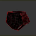 Stylish Black Briefs with Side Stripes Modern Design and Comfortable Fit