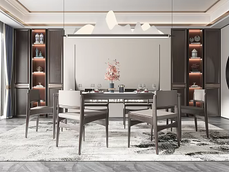New Chinese Restaurant 3d model