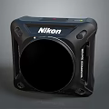 Nikon Wireless Connector Square Black Compact Digital Accessory with Durable Design for Digital Devices