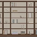 Modern Bookshelf 3d model