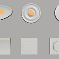 Silent wall lamp 3d model