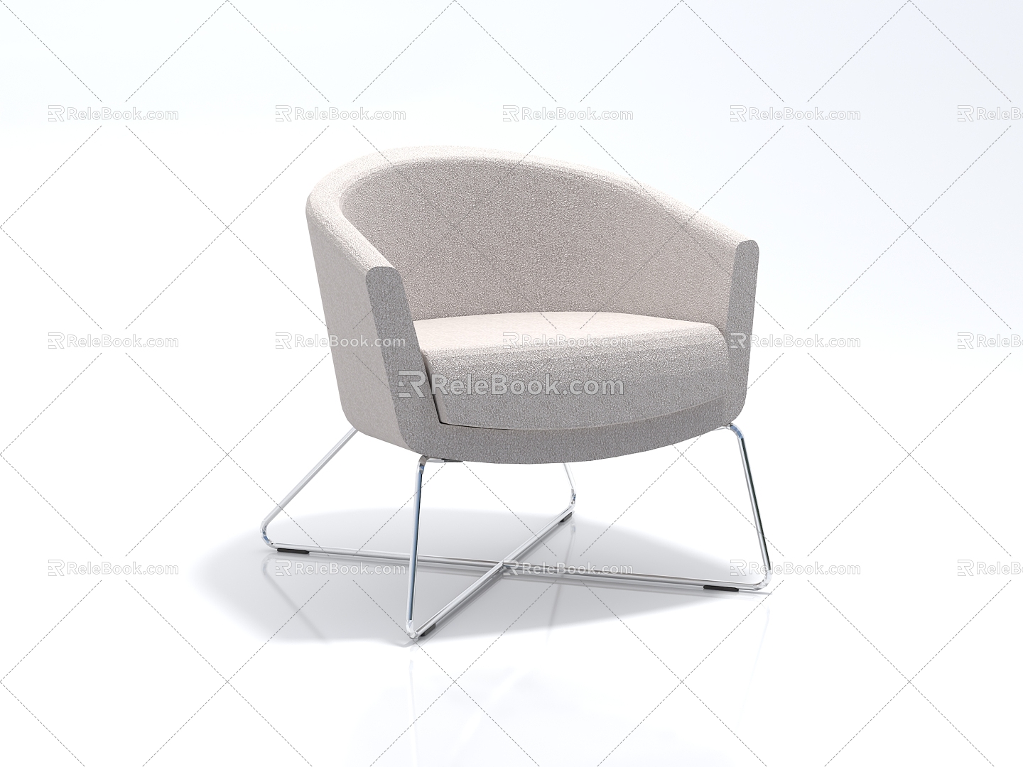 negotiation chair 1155 3d model