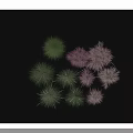 Diverse Green and Purple Ornamental Grasses for Lush Garden Landscaping