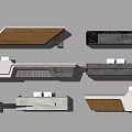 Reception Desk 3d model