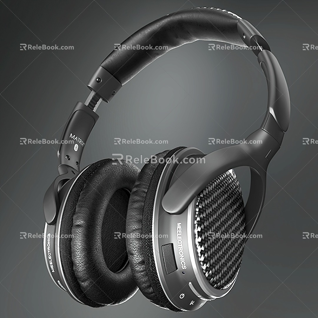 Modern Headphones Wireless Headphones 3d model