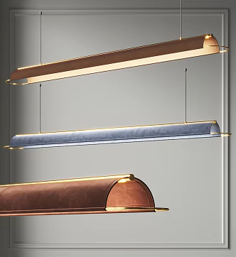 Modern chandelier 3d model
