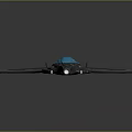 Modern Fighter Sci-fi Fighter 3d model