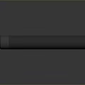 Tactical Gray Cylindrical Weapon Silencer With Military Grade Build And SILENCER Text