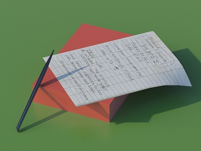 Modern pen paper model